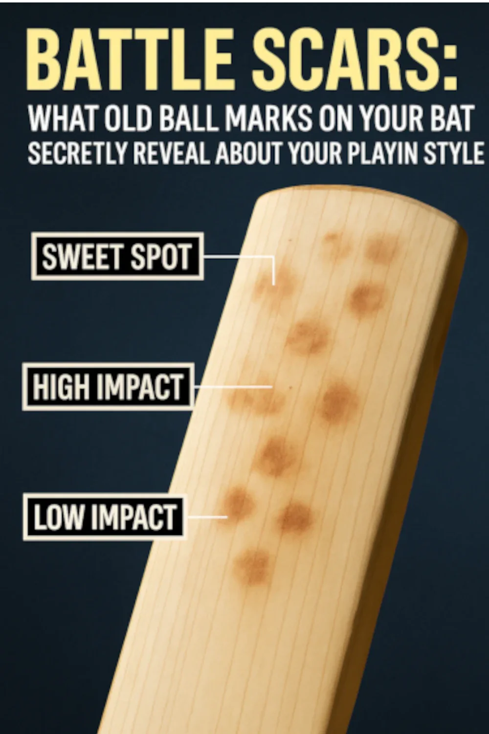 Battle Scars: What Old Ball Marks on Your Bat Secretly Reveal About Your Playing Style
