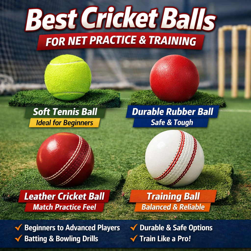 Best Cricket Balls for Net Practice and Training