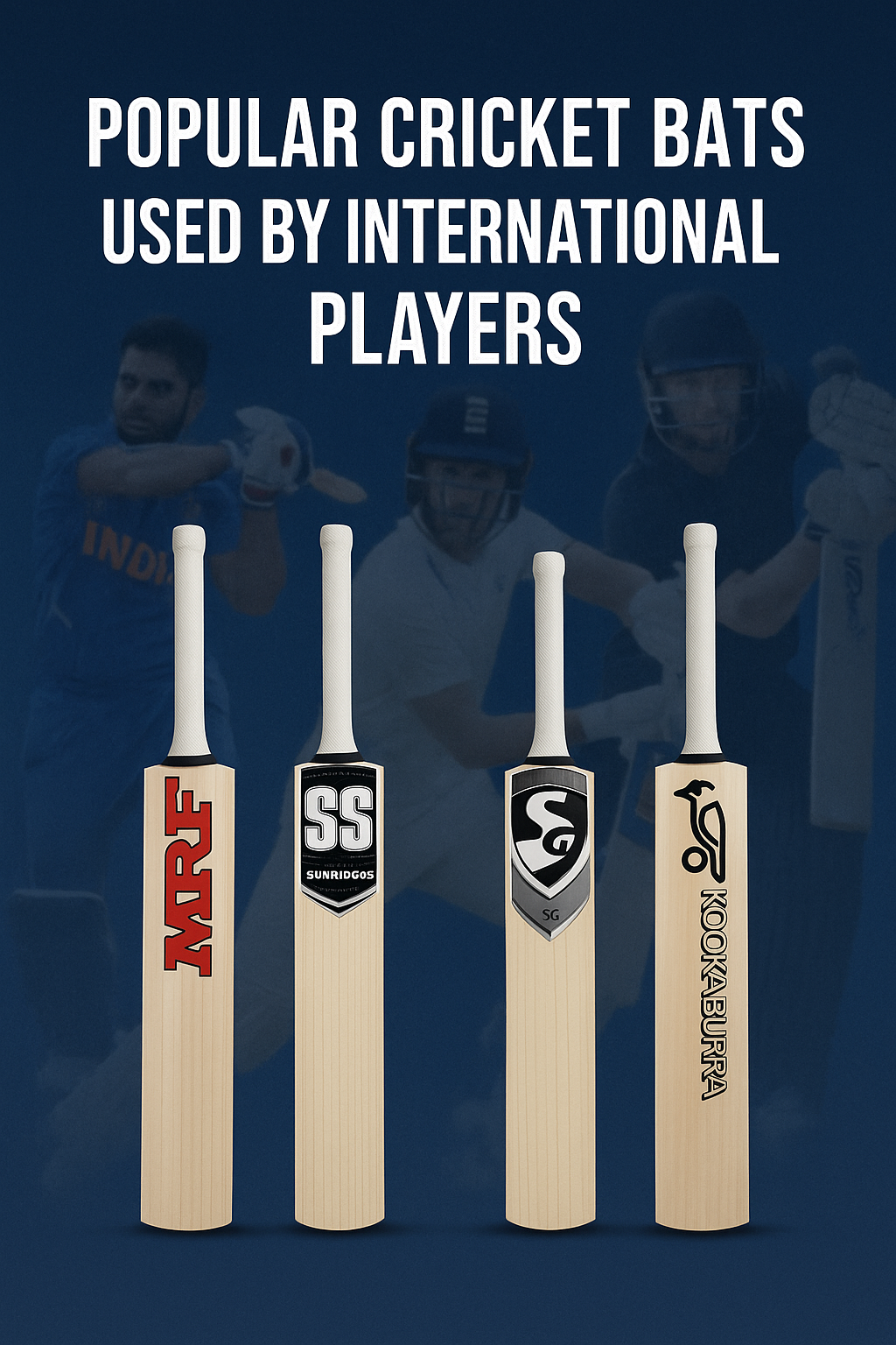 Popular Cricket Bats Used by International Players