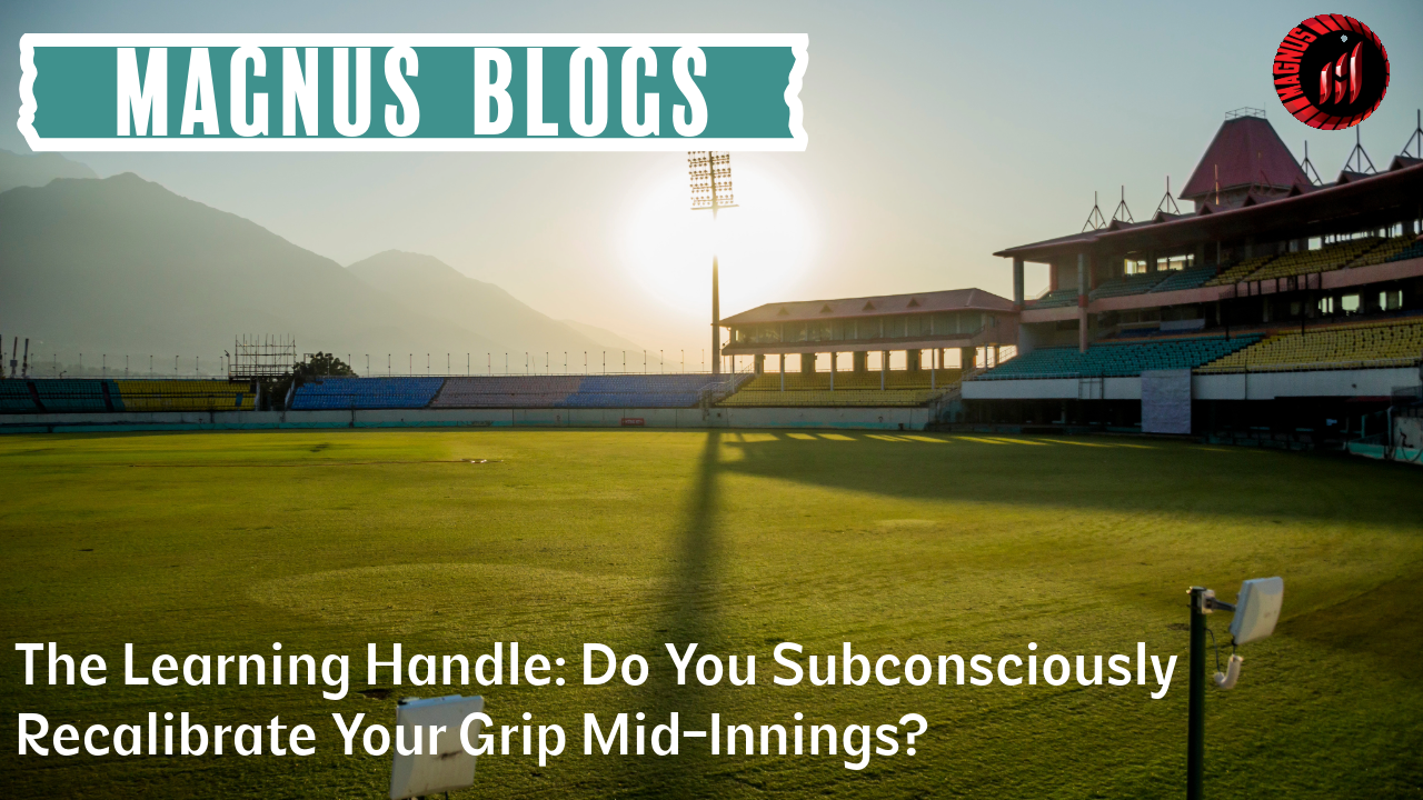 The Learning Handle: Do You Subconsciously Recalibrate Your Grip Mid-Innings?