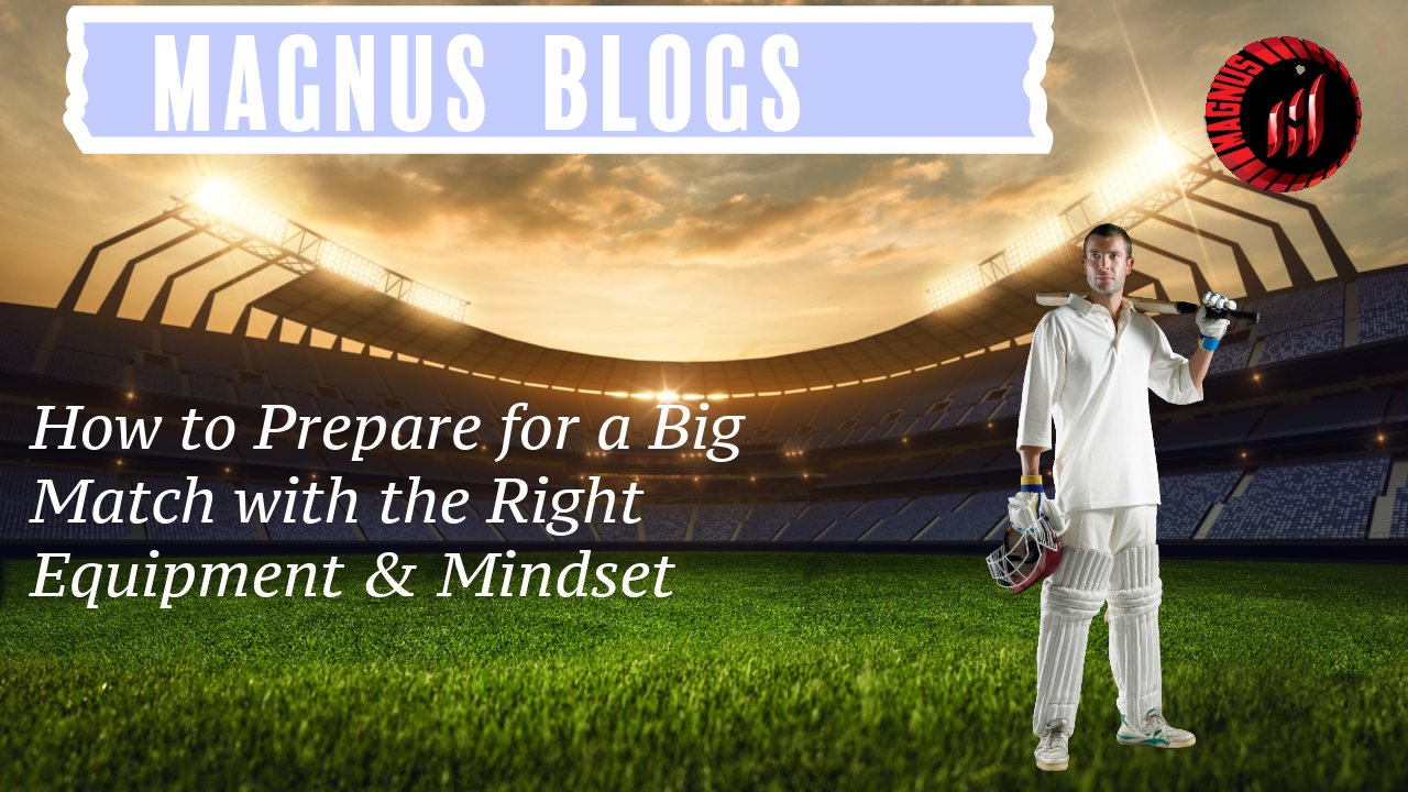 How to Prepare for a Big Match with the Right Equipment & Mindset