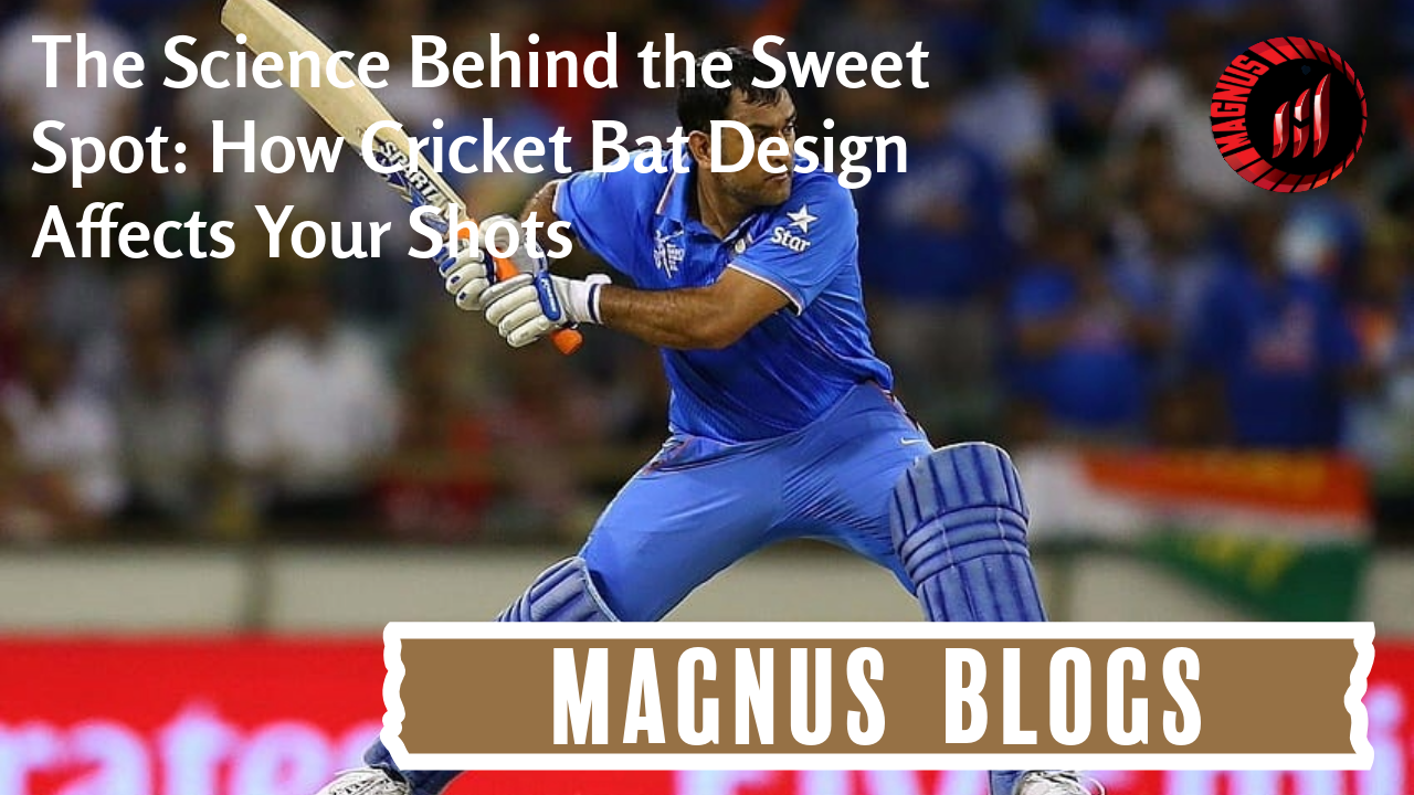 The Science Behind the Sweet Spot: How Cricket Bat Design Affects Your Shots