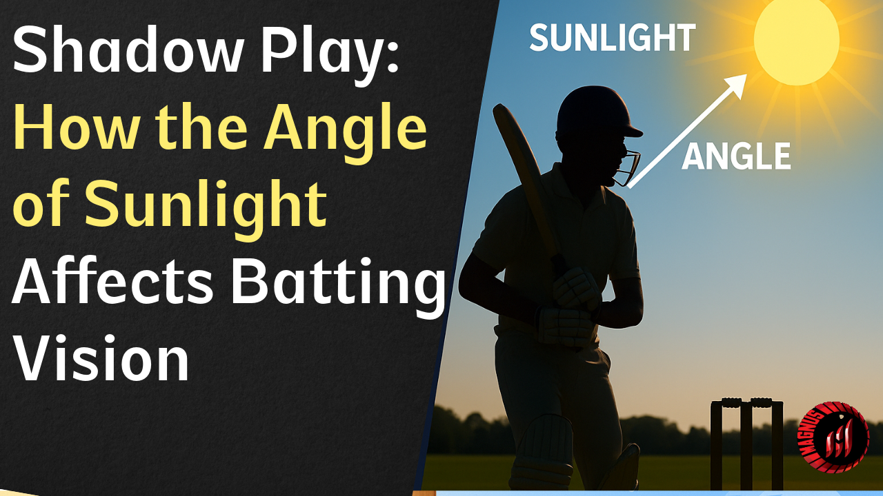 Shadow Play: How the Angle of Sunlight Affects Batting Vision