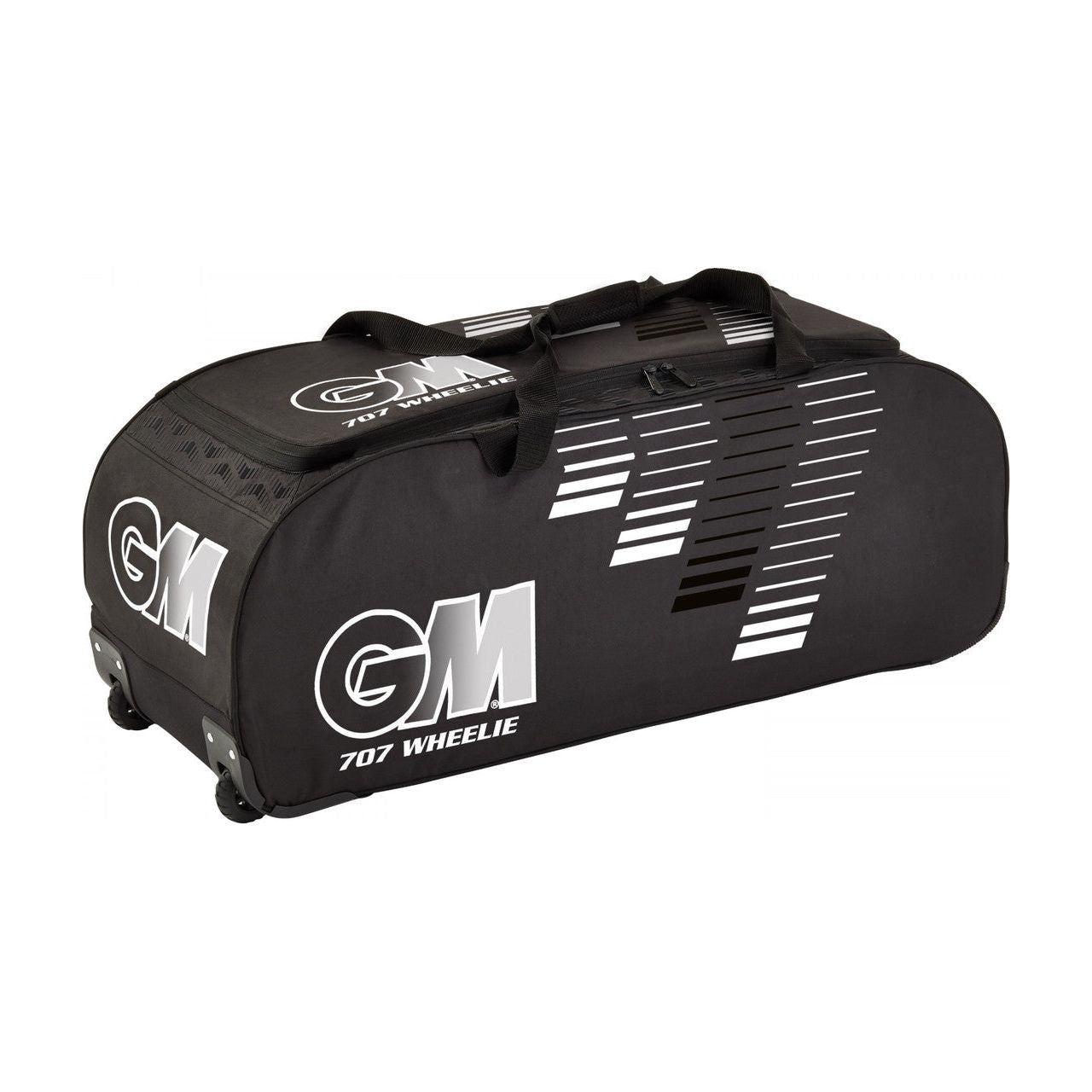 GM 707 WHEELIE CRICKET KIT BAG (BLACK)