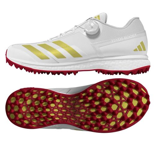 Adidas 22YDS Boost Gold Met Cricket Shoes - Magnus Cricket