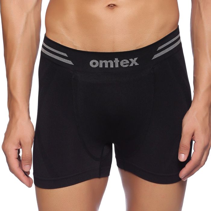 OMTEX SEAMLESS SHORTS BLACK