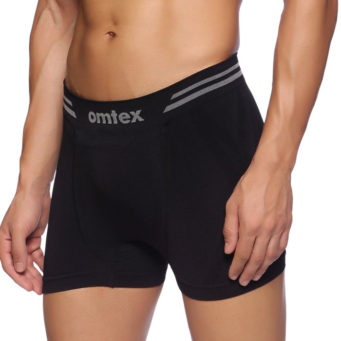 OMTEX SEAMLESS SHORTS BLACK