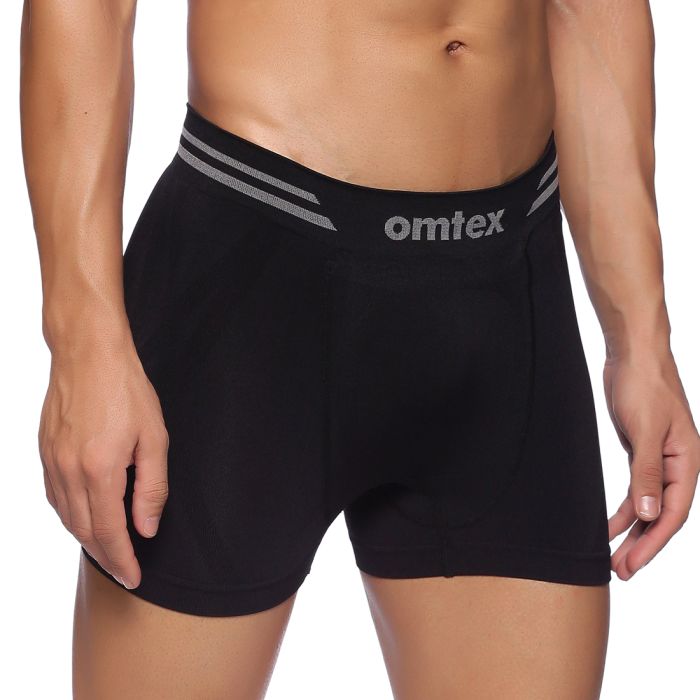 OMTEX SEAMLESS SHORTS BLACK