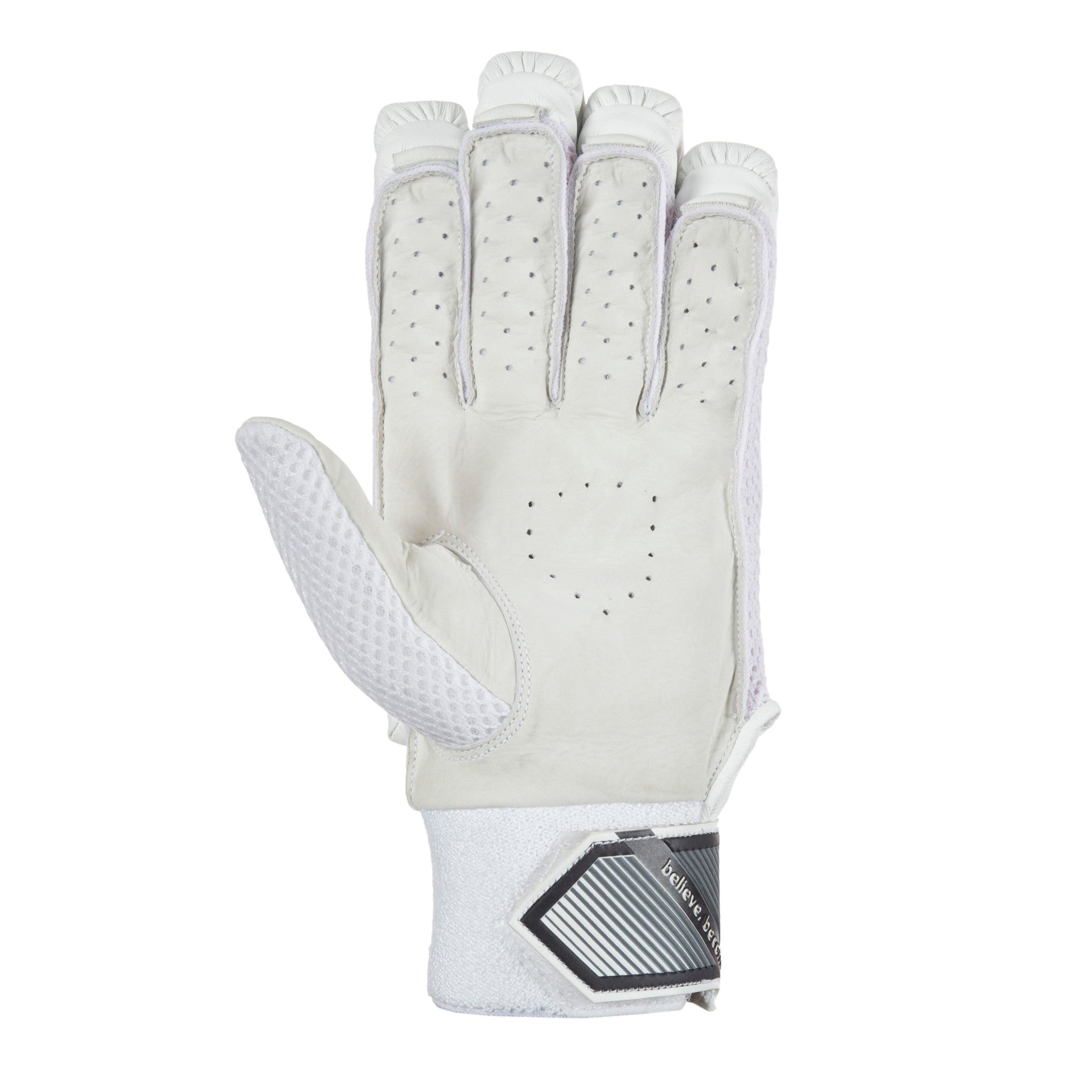 SG Litevate White Batting Gloves - Magnus Cricket