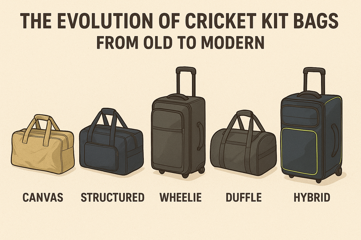 The Evolution of Cricket Kit Bags: From Old to Modern