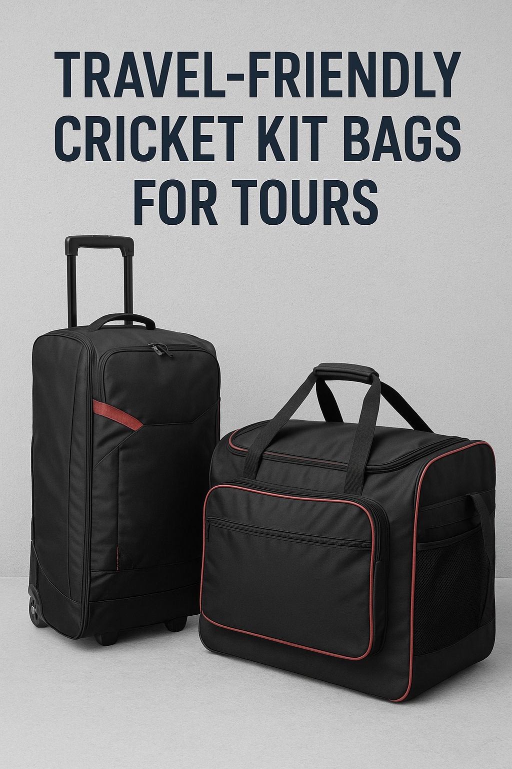 Travel-Friendly Cricket Kit Bags for Tours