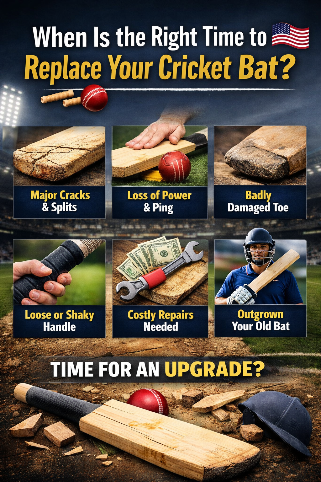 When Is the Right Time to Replace Your Cricket Bat?