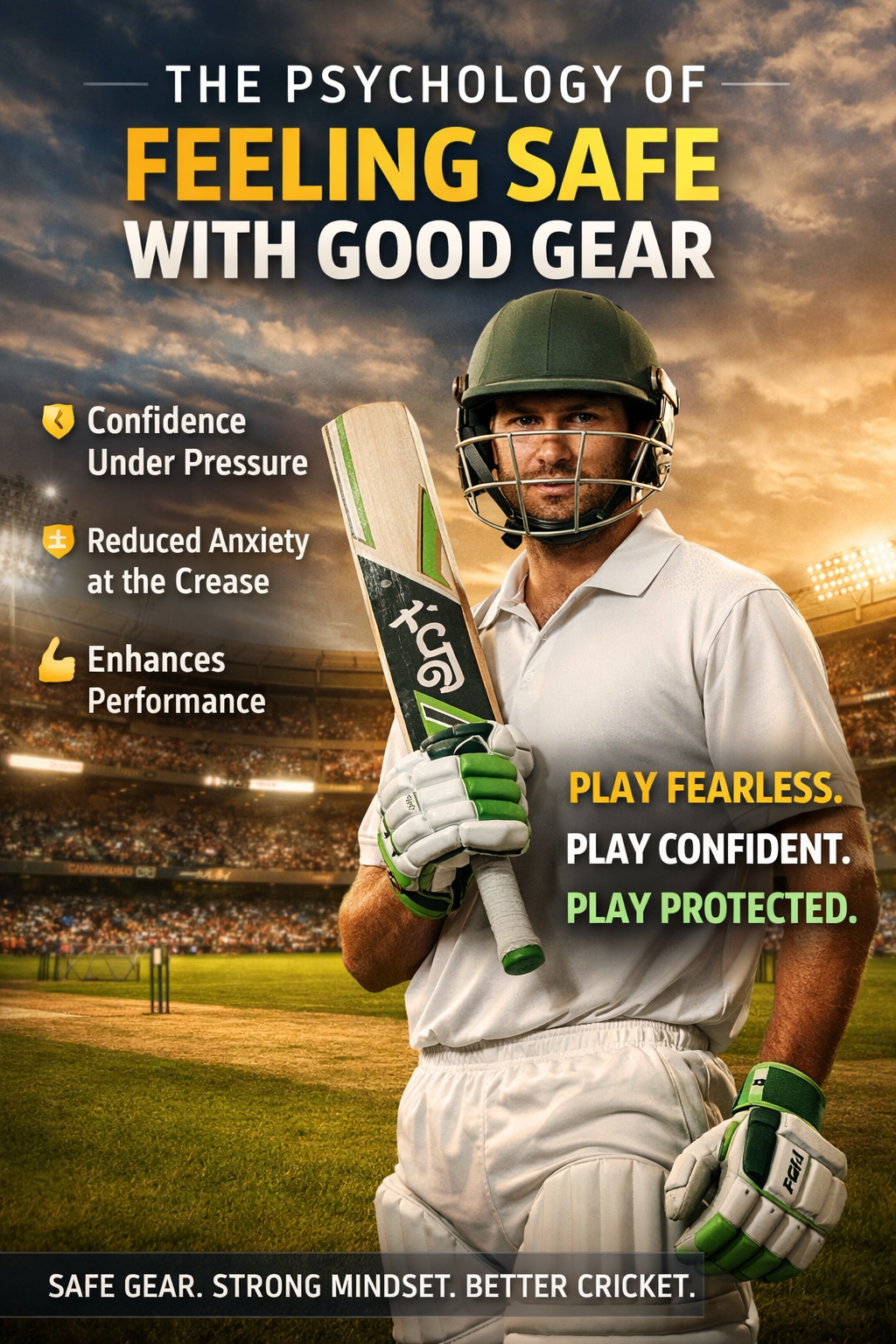 The psychology of feeling safe with good gear