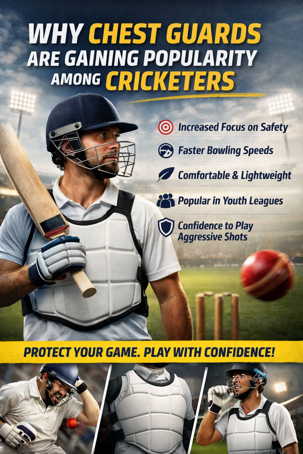 Why Chest Guards Are Gaining Popularity Among Cricketers in the USA