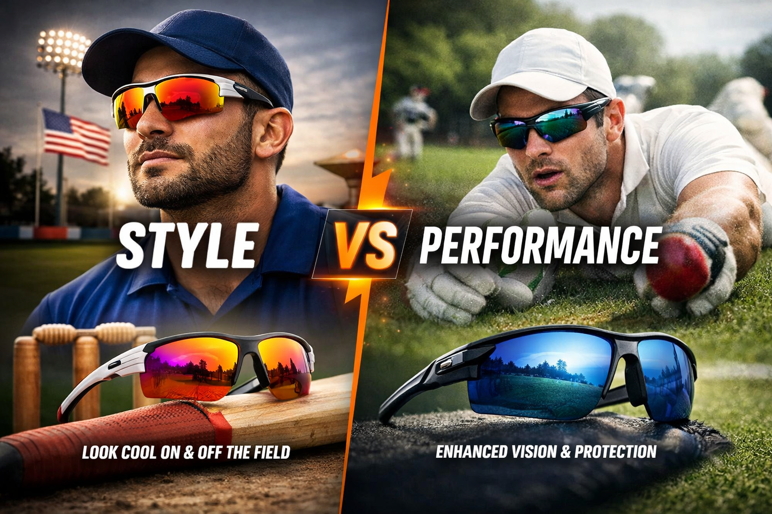 Cricket sunglasses: Style vs performance