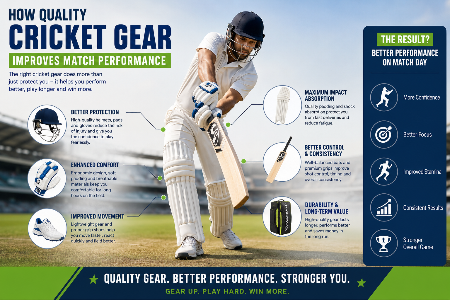 How Quality Cricket Gear Improves Match Performance