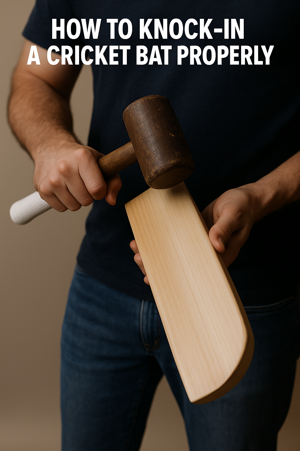 Vlog Script: How to Knock-in a Cricket Bat Properly