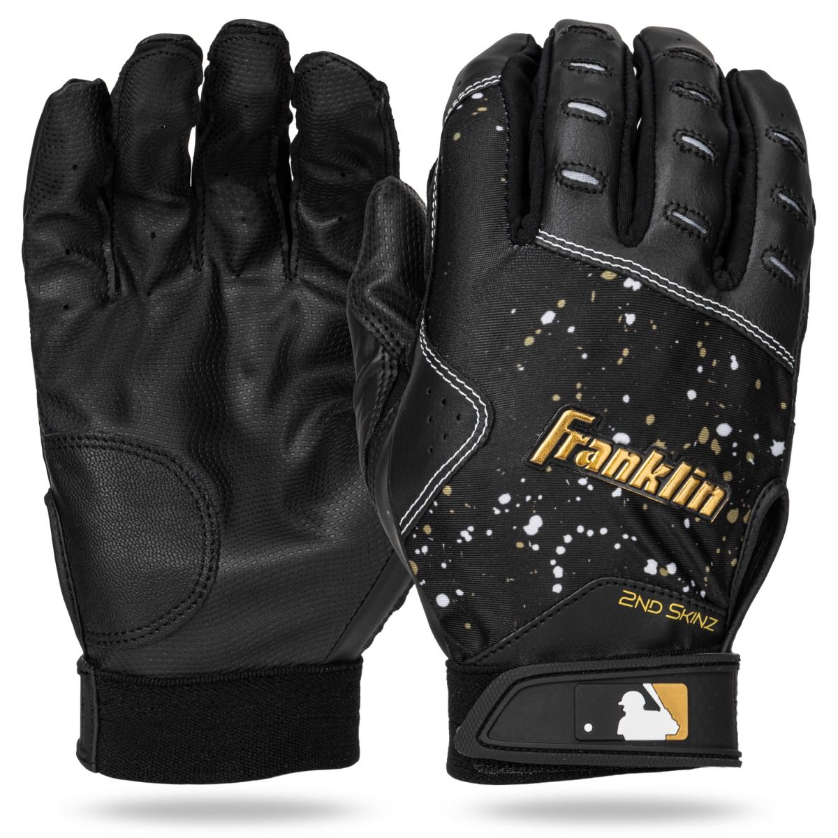 Franklin Batting Gloves Black / Gold