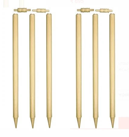 Magnus Cricket Stumps - Set of 6 with bails - Magnus Cricket