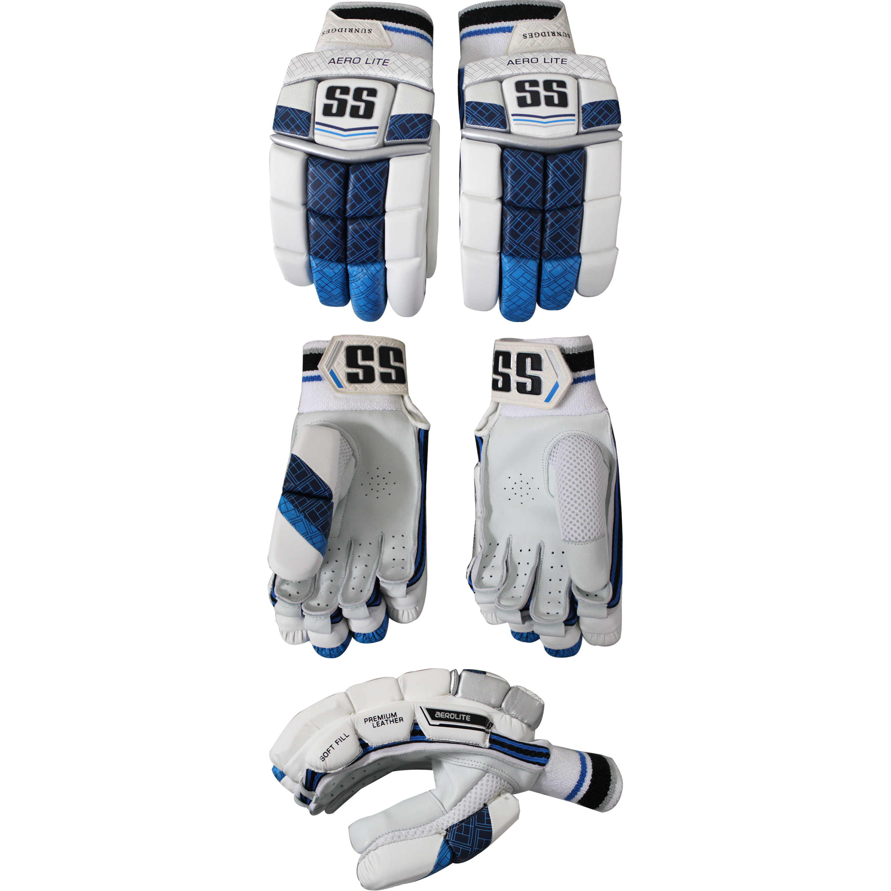 SS - Aerolite Batting Gloves - Magnus Cricket