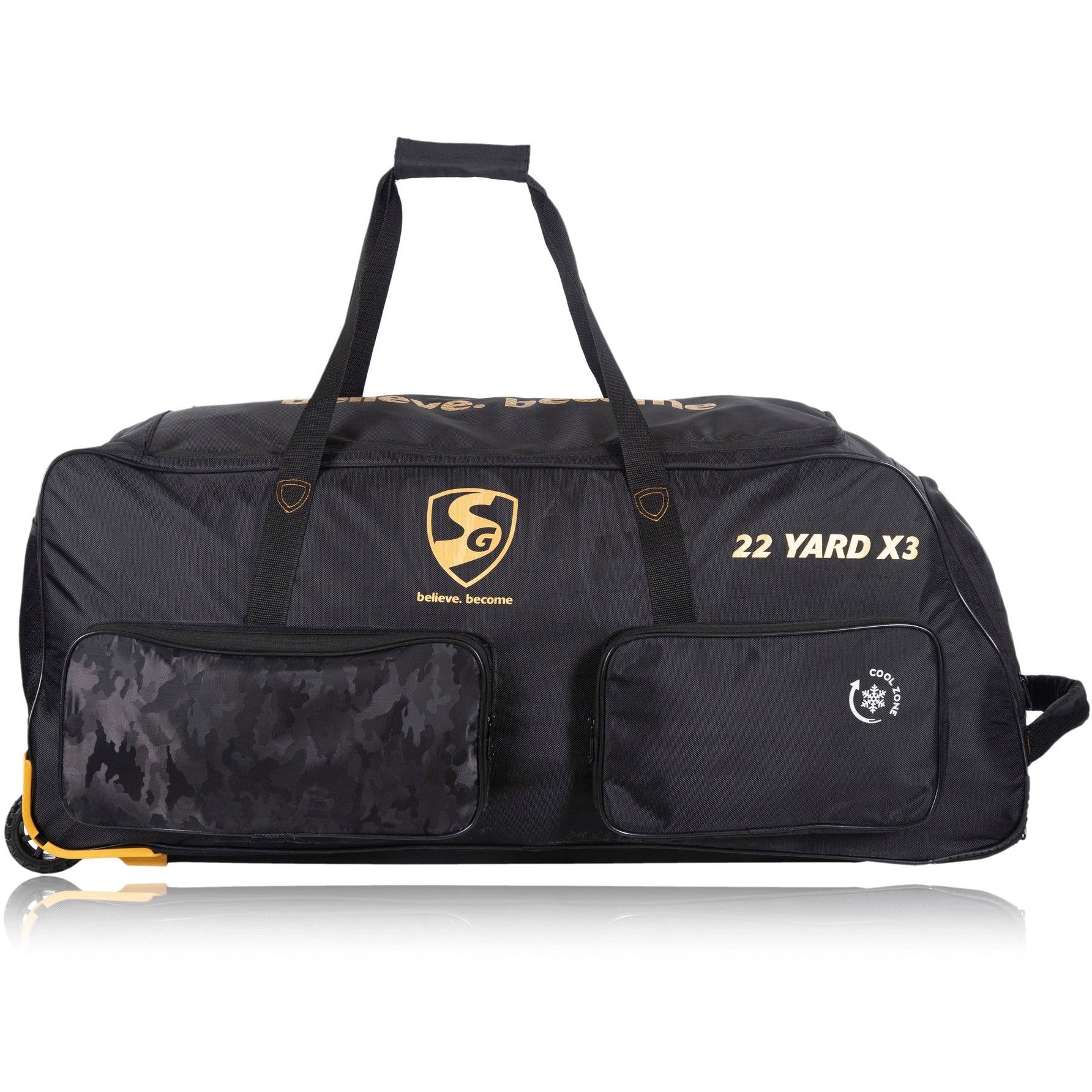 SG 22 YARD X3 WHEELIE Kit Bag - Magnus Cricket